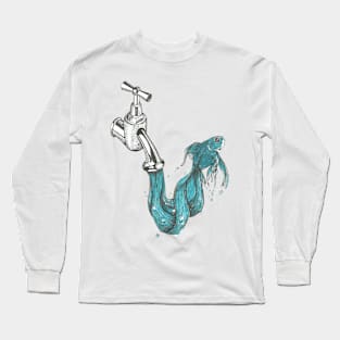 Tap fish Long Sleeve T-Shirt